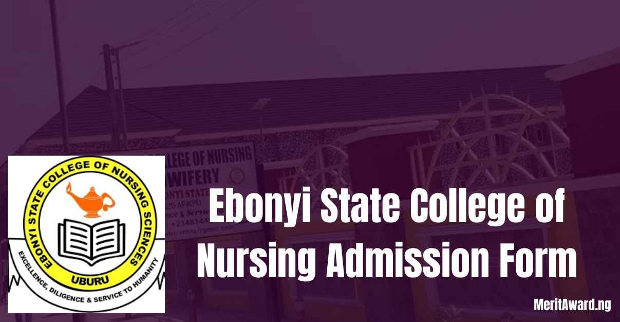 Ebonyi State College of Nursing Admission Form