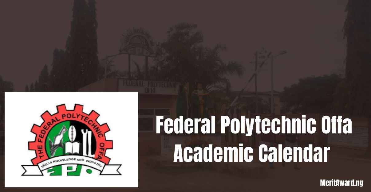 Federal Polytechnic Offa Academic Calendar