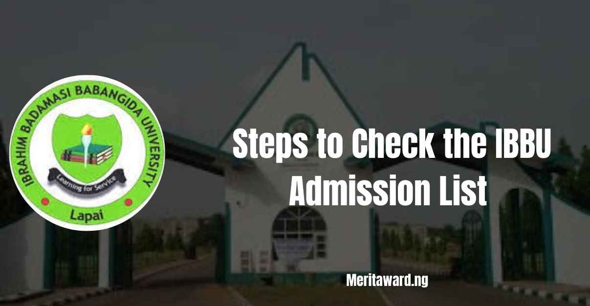 IBBU Admission List