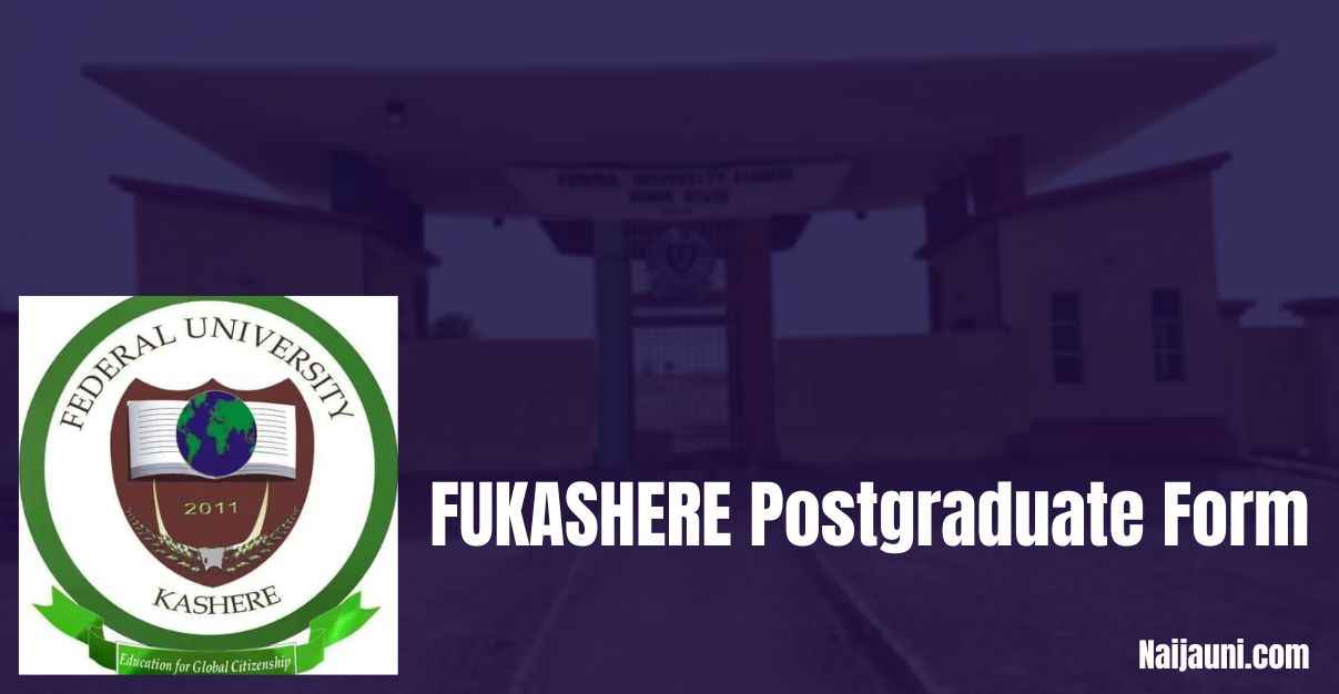 FUKASHERE Postgraduate Form