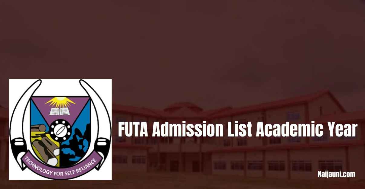 FUTA Admission List