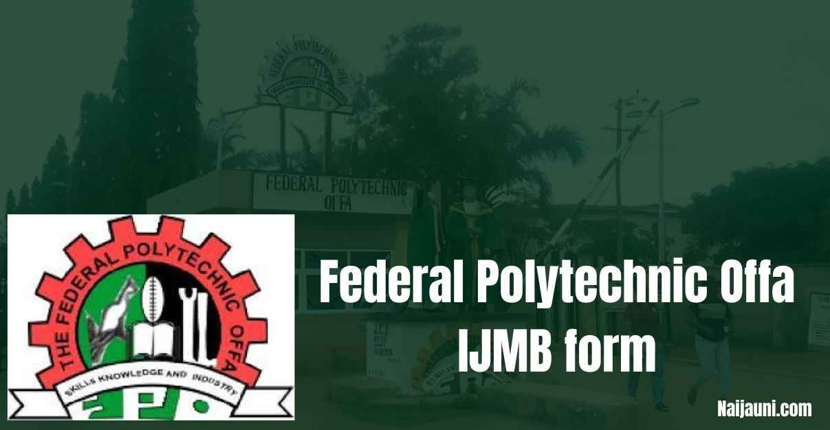 Federal Polytechnic Offa IJMB form