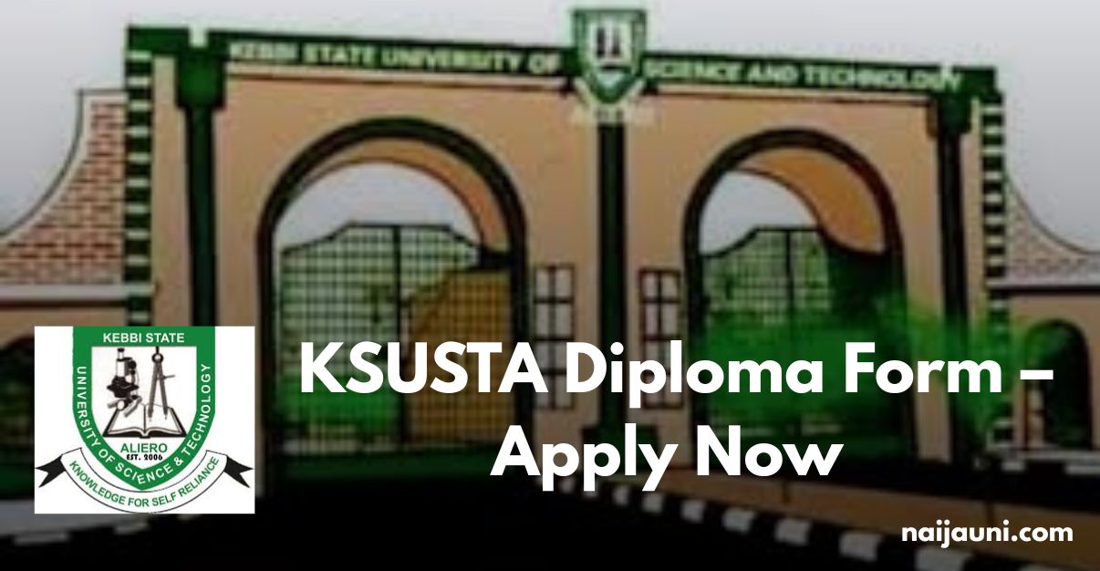 KSUSTA Diploma Form – Apply Now